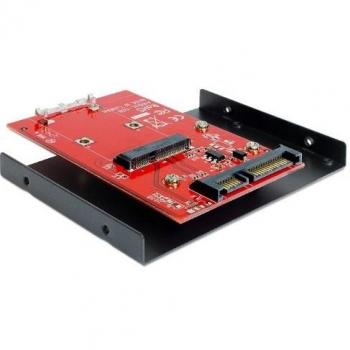 Convertidor SATA 22 pines a mSATA con marco de 3.5 Delock 62415