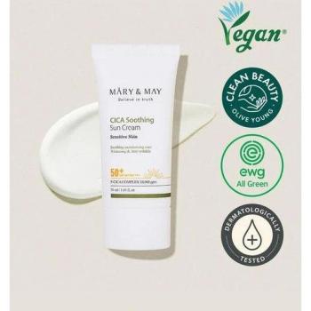 Mary & May CICA Soothing Sun Cream SPF 50+ 50ml