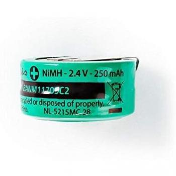 nedis ANM1170SC3 Batería de Hidruro Metálico de Níquel 2.4 V, 250 Mah Conexión Soldada