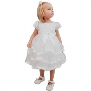Boutique-Magique - Ropa de bautizo - para bebé niña blanco 24 Meses