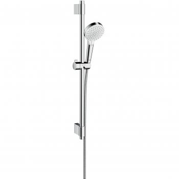 Set de Ducha Hansgrohe Crometta Vario con Barra de 72 cm, 2 Funciones y Acabado Cromado