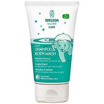 Weleda DUPLO Kids Champú y Gel 2 en 1Menta Fresca, 2x150ml