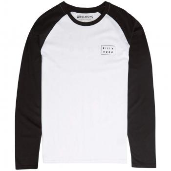 BILLABONG - Camiseta de Manga Larga - para Hombre Blanco Blanco L