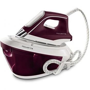Rowenta Power Steam VR8216F0 - Centro planchado 5,8 bares de presión de agua, autonomía ilimitada, golpe de vapor 300 g/min y vapor continuo 120 g/min, autoapagado y cartucho antical con modo Eco
