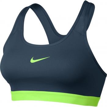 Nike Pro Clasc Pad Bra Updated Sujetador Deportivo, Mujer, Azul