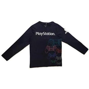 Name It NKMPLAYSTATION Gorm Manga Larga Niño Azul Dark Sapphire 146/152 cm