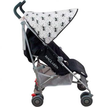 Cubre Capota Para Silla Maclaren Quest Y Tecno Jyoko Racoon Town - Cubre capota compatible con sillas de paseo Maclaren Quest y Tecno Jyoko, diseñado para proteger del sol y la lluvia, fabric