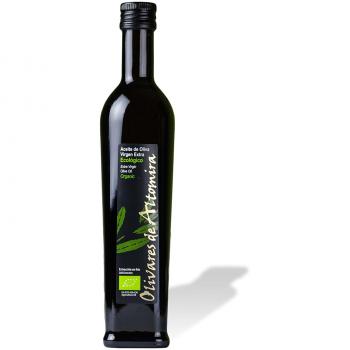 Olivares de Altomira Aceite Oliva Virgen Extra 500 ml - AOVE ECOLOGICO - Primera prensada en frio - Rico en Biofenoles - Rico en Oleocanthal