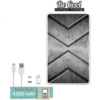 Becool® - Batería Externa Power Bank 4000 mah + Gratis 1 cable USB-MicroUsb
