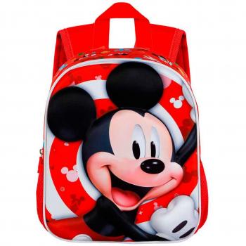 Disney Mickey Mouse 3D Twirl Children's Backpack, 31cm, Red
