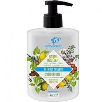 Acondicionador Bio Cosmo Naturel 500ml para Todo Tipo de Cabellos con Karité, Verbena y Limón