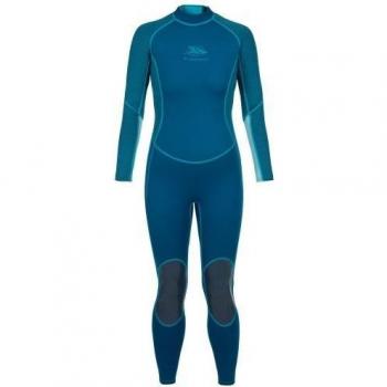 Traje de Neopreno Trespass Lox para Mujer Azul Cósmico Jaspeada XL