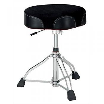 Tama HT750BC Ergo Rider Hydraulic Drum Throne - Ergonomic Adjustable Seat for Drummers