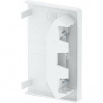 OBO Bettermann End Piece GK-E70110RW 70x110mm PVC Pure White RAL9010