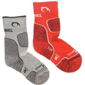Calcetines Trekking Lurbel Valle 2 pares Rojo (35-38)