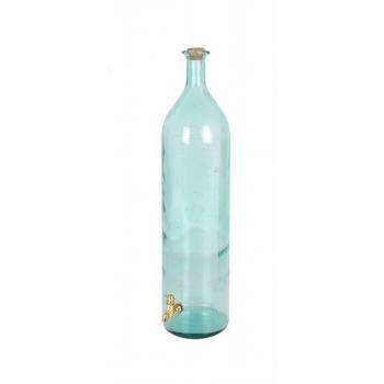 Botella vidrio con grifo 5 litros Florencia