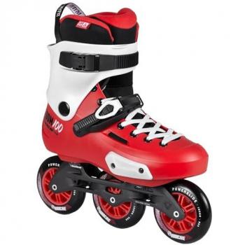 Powerslide Patines En Línea Zoom Trinity 100 Red White Black
