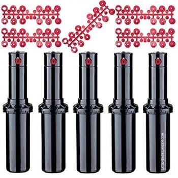 Aspersor de riego Hunter PGP-ADJ 3/4, Alcance 6,4 a 15,8 m - Pack de 5 unidades
