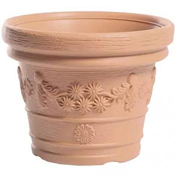 Maceta Decorativa 65L de Terracota - Alta Capacidad y Diseño Elegante