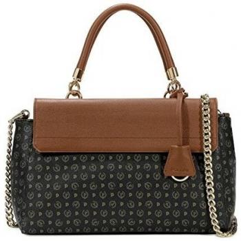 Pollini - Bolso al Hombro para Mujer Negro Negro Negro Size: Taglia Unica