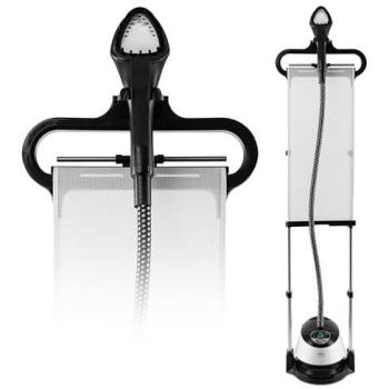 Ufesa Steamy Pad - Vaporizador de Prendas Vertical 1580W, 1.35L, 38g/min, Pantalla LCD, 9 Niveles de Vapor, Uso Continuo 40 Minutos