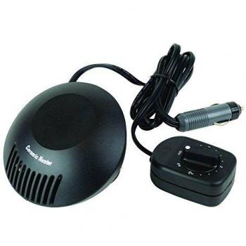 Carpoint 0510087 Calefactor Cerámico Con Temporizador, 200 W