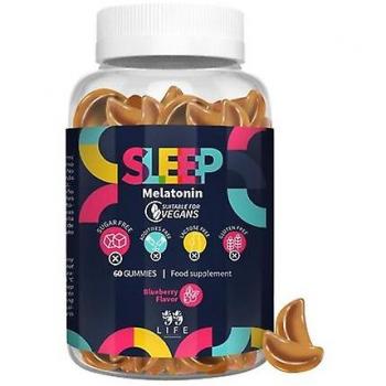 99 Life Gominolas para dormir con melatonina y vitamina B6 - 60 gominolas