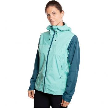 Chaqueta de mujer Kanchenjunga Trangoworld con capucha, color verde, talla S