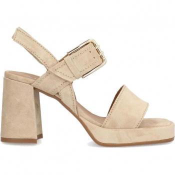 Sandalias de Plataforma para Mujer Alpe Modelo Chiara con Suela Antideslizante y Cierre de Hebilla