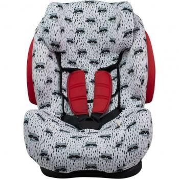 Funda para silla de coche JYOKO compatible con Be Cool, Thunder y Foppapedretti Jyoko Racoon Town