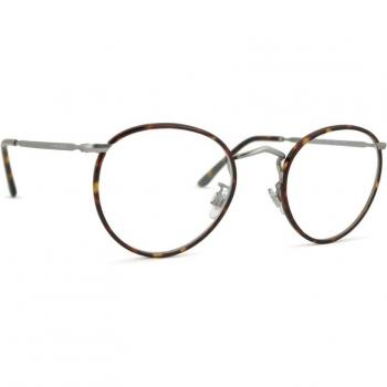 Giorgio Armani AR 112MJ 3003 Eyewear Frames, Unisex, Brown Havana, Size: 49 MM