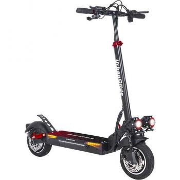 Patinete Eléctrico Urbanglide E-Cross Pro – 800 W, 50 km de autonomía, suspensión total y ruedas todoterreno de 10