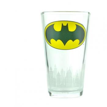 Glass Large Single Boxed Batman Skyline