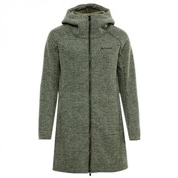 Vaude Forro Polar Con Cremallera Tinshan III - Chaqueta outdoor mujer, color verde, talla 44, material térmico y ligero, diseño con cremallera completa, ideal para actividades al aire libre