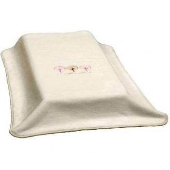 Cambrass 31649 - Manta bordada pes 110x140 cm mod.4 Beige