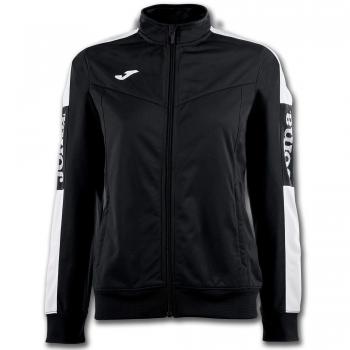 Joma Champion IV Sudadera, Niñas, Negro-Blanco, XS