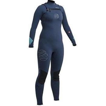 Gul Womens Response FX CZ 3/2mm BS Wetsuit 2017 - Navy/Turquoise 10T