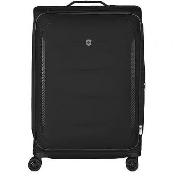 Victorinox Crosslight Expandable Large Softside Wheeled Suitcase (Black)
