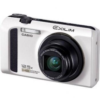 Cámara Digital CASIO EXILIM 12 Megapíxeles con Zoom Óptico 12.5x y Pantalla de 7.6 cm (Blanca)