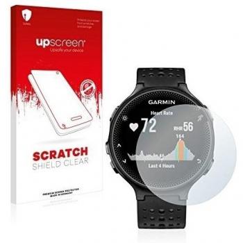 upscreen Protector Pantalla Compatible con Garmin Forerunner 235 Película Protectora – Transparente, Anti-Huellas