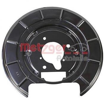 Chapa protectora contra salpicaduras, disco de freno METZGER 6115161
