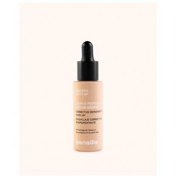 Sensilis Skin D-Pigment Color Drops 30 ml - Facial Corrector, Pink Peach shade, 30 ml size