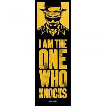 Breaking Bad Póster Puerta I Am The One Who Knocks 53x158cm Producto Oficial