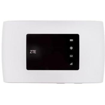 Router Inalámbrico Móvil ZTE MF920C 4G/LTE Desbloqueado, Velocidades de 150 Mbps, Batería de 2000 mAh, Color Blanco