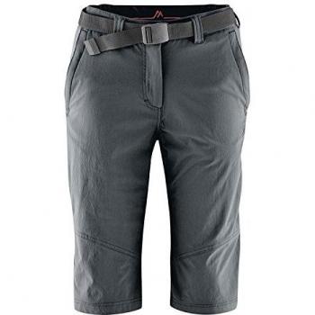 Maier Sports Women's Graphite Lawa Waterproof Trekking Bermuda Shorts 50