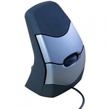 Bakker Elkhuizen DXT - Ratón de precisión, Color Negro y Plata
