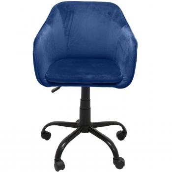 Silla de oficina y ordenador Marlin Granat con asiento acolchado y respaldo acolchado