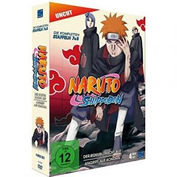Naruto Shippuden, Staffel 7 & 8: Der Rokubi taucht auf / Angriff auf Konoha