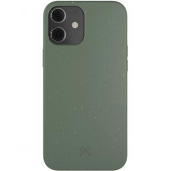 Funda Bio Antimicrobiana Verde para iPhone 12 mini de Woodcessories