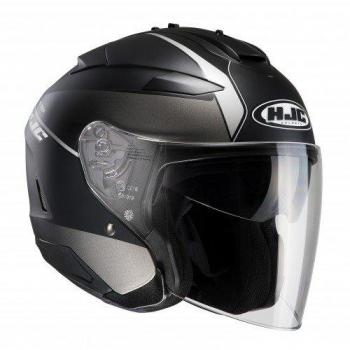 HJC 118475 M Casco Moto, Negro, M